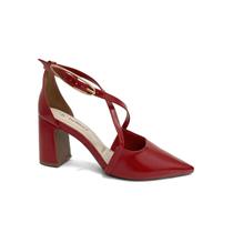 Sapato Bebecê Slingback T7021-247 Scarlet Sapato Bebecê Slingback T7021-247 Scarlet