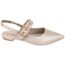 Sapato Bebecê Slingback Verniz - Feminino