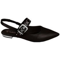Sapato Bebecê Slingback Verniz - Feminino