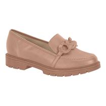 Sapato Beira Rio 4283.105 Mocassim Casual Salto Tratorado Feminino