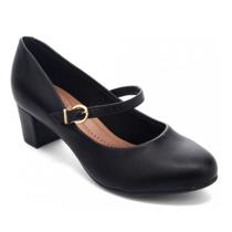 Sapato Beira Rio Boneca Feminino Preto