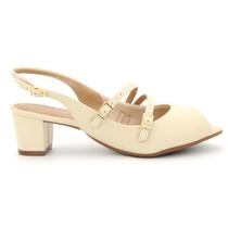 Sapato Beira Rio Feminina 4777.497 Bico Aberto Slingback