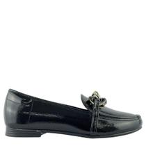 Sapato Beira Rio Mocassim Feminino Conforto Verniz 4324102
