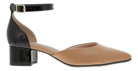 Sapato Beira Rio Mule Feminino Bico Fino Saltinho 4182.204