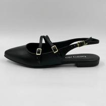 Sapato Beira Rio Slingback Salto Baixo Feminino Sapato Beira Rio Slingback Salto Baixo Feminino
