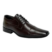 Sapato Bertelli Malbec Cadarço 70018 Marrom Café
