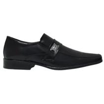 Sapato Bertelli Social De Couro Com Detalhe Métalico Super Leve e Confortável 70.170 (65120)