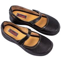 Sapato Boneca Couro Feminino Retrô Plataforma Macio Casual Sapato Boneca Couro Feminino Retrô Plataforma Macio Casual