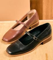 Sapato Boneca Couro Preto