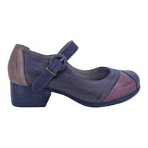 Sapato Boneca Feminina Em Couro Casual Scarpetti 896 Marrom