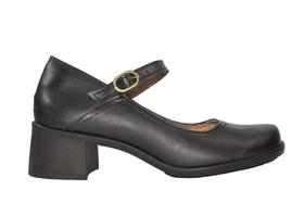 Sapato Boneca Feminino Couro Preto - Cód 34236