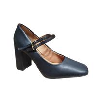 Sapato Boneca Feminino De Salto Bloco Vizzano 1428.102.7286 Sapato Boneca Feminino De Salto Bloco Vizzano 1428.102.7286