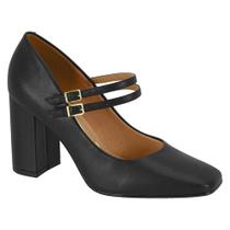 Sapato Boneca Feminino Pelica Preto Vizzano 1428.102