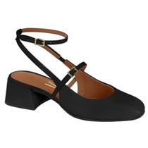 Sapato Boneca Feminino Vizzano Mule Slingback Salto Grosso Sapato Boneca Feminino Vizzano Mule Slingback Salto Grosso