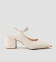 Sapato Boneca Mary Jane CBK Couro Nude Sapato Boneca Mary Jane CBK Couro Nude