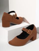 Sapato Boneca Mary Jane com Fivela
