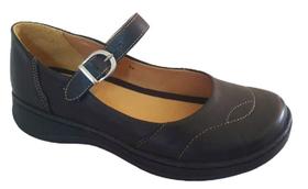 Sapato Boneca Mary Jane Retrô Víntage Confort Couro Serella R 7074F Sapato Boneca Mary Jane Retrô Víntage Confort Couro Serella R 7074F