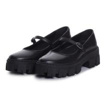 Sapato Boneca Mocassim Oxford Tratorado Couro Feminino Com Fivela Casual Macio Sapato Boneca Mocassim Oxford Tratorado Couro Feminino Com Fivela Casual Macio