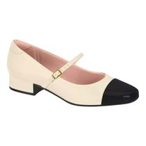 Sapato Boneca Moleca Mary Jane Casual Salto Baixo 5795.103