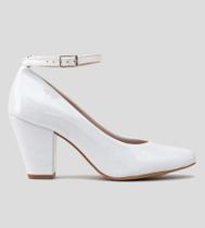 Sapato Boneca Noiva CBK Verniz Branco