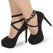 Sapato Boneca Re&Ton Meia Pata Salto Alto Fino MP20 Sapato Boneca Re&Ton Meia Pata Salto Alto Fino MP20