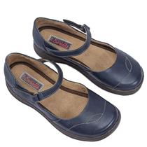 Sapato Boneca Retro Feminino Couro Conforto Dia a Dia