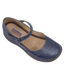 Sapato Boneca Retro Feminino Couro Conforto Dia a Dia