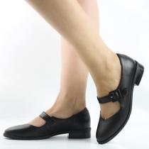 Sapato Boneca Salto Bloco Sapato Boneca Salto Bloco