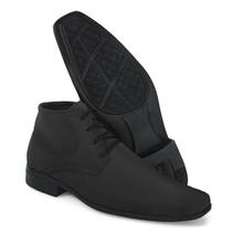 Sapato Bota Masculino Cano Alto Cadarço Casual Moderno Conforto