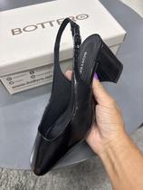 Sapato Bottero Verniz Couro Legítimo Slingback Salto