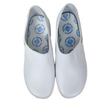Sapato Branco fechado profissional unissex - Monseg Spider Pro - GMED