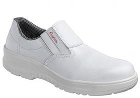 Sapato Branco Unissex SS62 Microfibra Conforto Antiderrapante para Profissionais