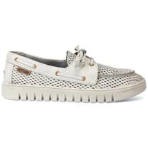 Sapato Casual Bottero 372606 Couro Atanado Napoli Conforto