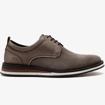Sapato Casual Democrata Type Couro Masculino Rato
