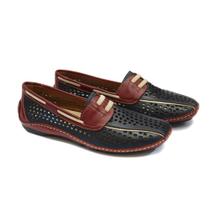 Sapato Casual Feminino Couro Vazado Leve Macio Conforto Sapato Casual Feminino Couro Vazado Leve Macio Conforto