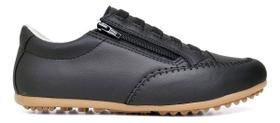 Sapato Casual Feminino Mocassim Confort Estilo Com Zíper