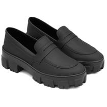 Sapato Casual Feminino Mocassim Elegante Tratorado Conforto