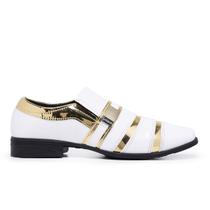Sapato Casual Gmm Shoes Levinho Bico Quadrado Masculino