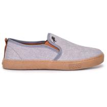 Sapato Casual Iate Masculino Polo White Super Leve Cinza