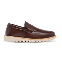 Sapato Casual Loafer Mocassim Tratorado Super Leve E Macio