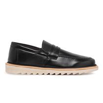 Sapato Casual Loafer Mocassim Tratorado Super Leve E Macio