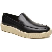 Sapato Casual Loafer Plataforma Masculino Mocassim Sola Alta em Couro Palmilha Confort Gel Moderno - Enuri