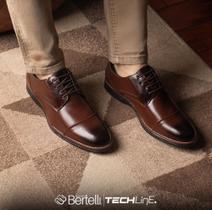 Sapato Casual Masculino Bertelli Oxford Derby Conforto