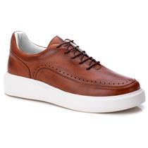 Sapato Casual Masculino Castor Em Couro de Amarrar 5500 Sapato Casual Masculino Castor Em Couro de Amarrar 5500