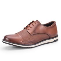 Sapato Casual Masculino Conforto Vegano DIfranca - 20020 - Caramelo