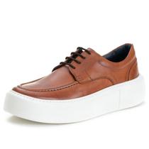 Sapato Casual Masculino Couro DIfranca - 2800 - Castor