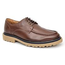 Sapato Casual Masculino Derby Oxford Tratorado Couro de Luxo Sapato Casual Masculino Derby Oxford Tratorado Couro de Luxo