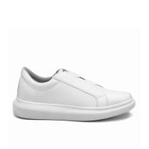Sapato Casual Masculino McQueen Branco Confortável Estiloso Calce Fácil - PAIVASTORE