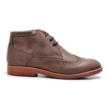 Sapato Casual Masculino Oxfor Cano Médio Estilo e Conforto