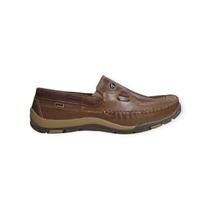 Sapato Casual Mocassim em Couro Tertuliano Masculino Adulto Ref. 69